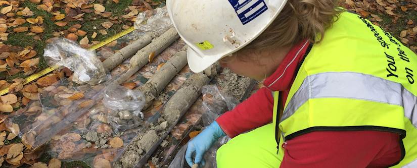 Environmental Consultant Sampling Soil