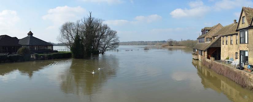 Flood Risk Assessment Fra Cambridgeshire Flooded Meadow Flooding